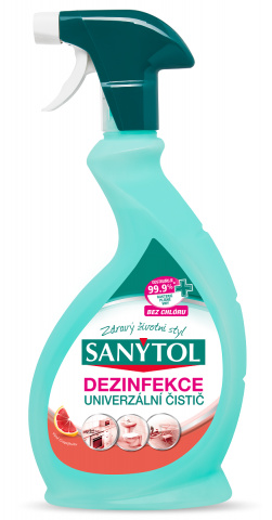 Sanytol dezinfekce univerzální sprej 500ml Grepfruit